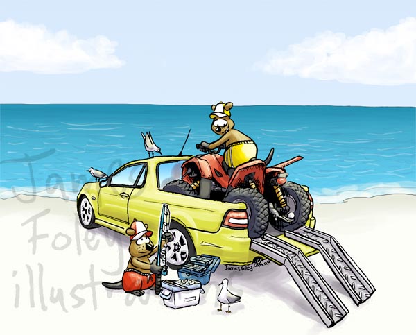 Quokka, issue 728, July 22 2010- beach