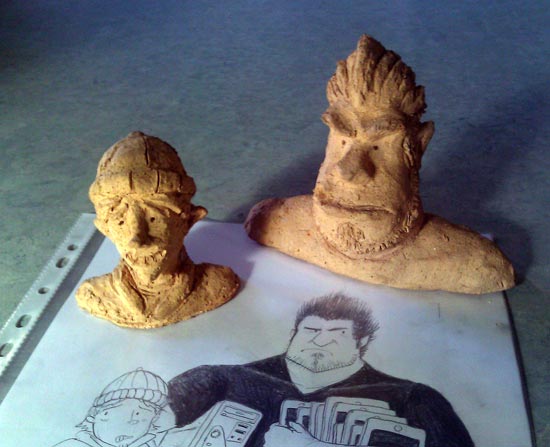 tank-doopa-clay-sculpture