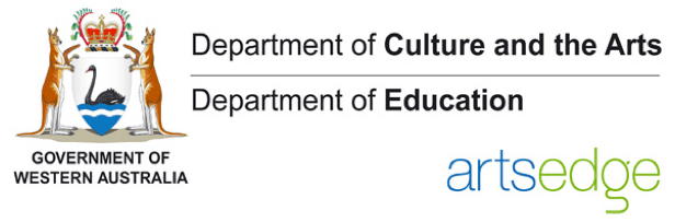 logos for Departments of Culture and the Arts / Education and artsedge
