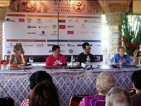 Jeni Caffin, Zak Waipara, myself and Mem