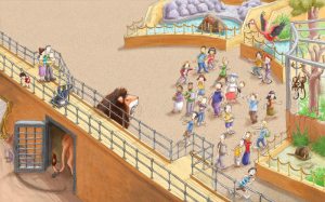 'In The Lion' (2012), lion on the loose