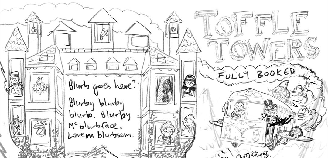 Toffle Towers: designing the&nbsp;cover