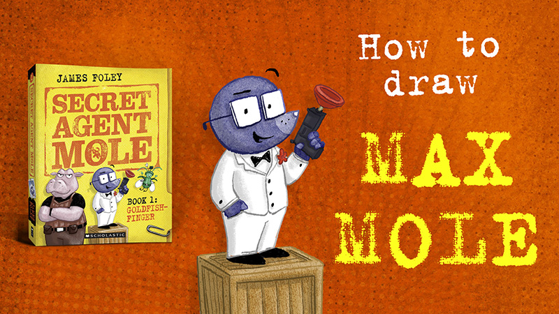 How to draw MAX from Secret Agent&nbsp;Mole