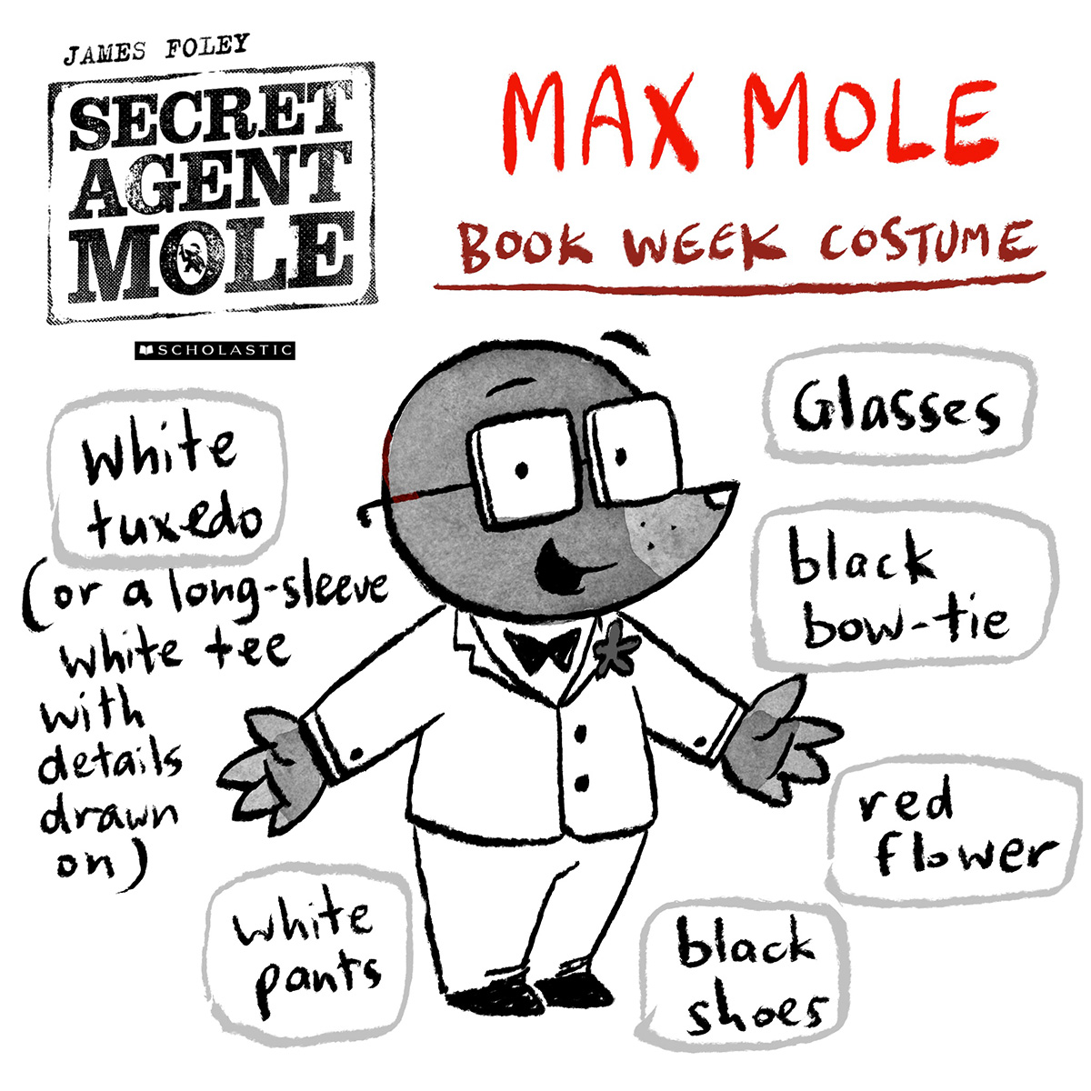 Book Week costume ideas – and free printable masks! – James Foley